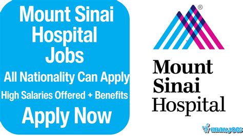 mount sinai employment|mount sinai job application.